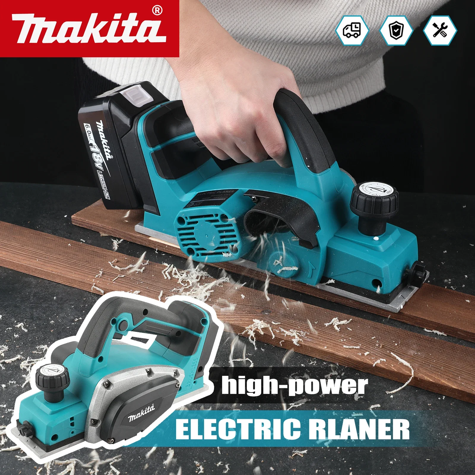 DKP180: مِكْشَاف كهربائي لاسلك - مراجعة Planer Handheld Electric وسعره